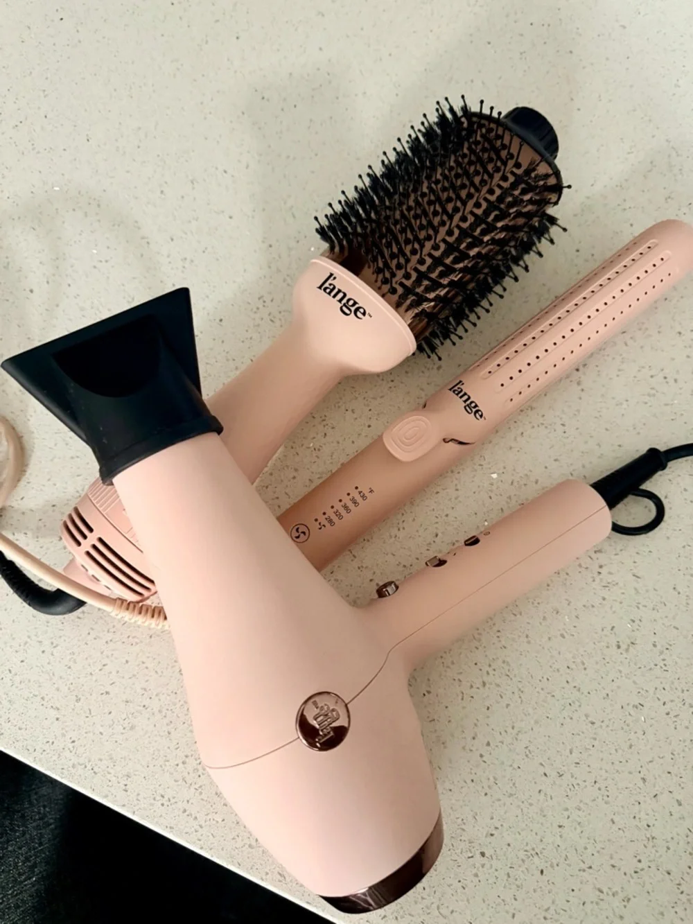 Lange Blush 3-Piece Hair Styling Set - Picture 1 of 10
